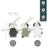 Set de 3 Doudous sensoriels chiots pour bébé - Kaloo