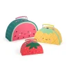 Set de 3 valisettes gigognes en carton Les fruits gourmands Sarah Betz - Vilac