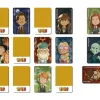 Cartes du jeu Similo Harry Potter Gigamic avec personnages illustrés colorés et dos jaunes.