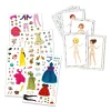 Stickers &amp; paperdolls Trop mode - Djeco