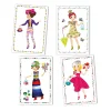 Stickers &amp; paperdolls Trop mode - Djeco