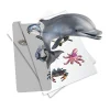 Stickers Créatures des Mers Holotoyz avec dauphin, pieuvre, crabe et requin colorés