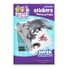 Stickers Holotoyz Créatures des Mers avec dauphin, pieuvre et crabe colorés