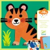 Tableaux de feutrine Animaux tout doux - Djeco
