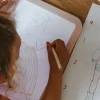 Tablette lumineuse nomade rose Dessinons la mode Kidydraw-pro - Kidywolf