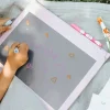 Tablette lumineuse nomade rose Dessinons la mode Kidydraw-pro - Kidywolf