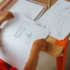 Tablette lumineuse nomade rose Dessinons la mode Kidydraw-pro - Kidywolf
