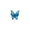 Tatouage éphémère papillon bleu en dégradé avec détails ailes fines Sioou