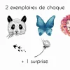 Tatouage éphémère Tattoo box Wild - Sioou