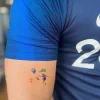 Tatouages éphémères Football - Sioou