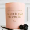 Tu gères meuf La Bougie Gold Vanille Mûre - Fortes