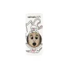 Vernis enfant Nailmatic Kids Aurora Doré pailleté, flacon rond avec dessin ballerine rose