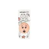 Vernis enfant Nailmatic Kids corail nacré avec dessin flamant rose et étoile de mer
