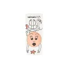 Vernis enfant Nailmatic Kids corail nacré avec dessin flamant rose et étoile de mer