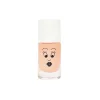 Vernis Nailmatic enfant corail nacré avec visage souriant et bouchon blanc