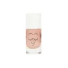 Vernis enfant Nailmatic Peachy pêche pailleté rose clair avec bouchon blanc