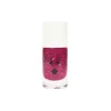 Vernis enfant Nailmatic Sheepy framboise pailleté avec visage souriant, bouchon blanc