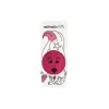 Vernis enfant Nailmatic Kids Sissi Rose pailleté, flacon blanc avec dessin sirène rose.