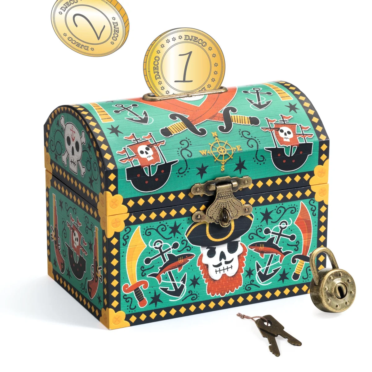 Tirelire Pirate - Djeco