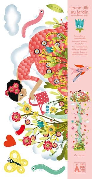 Toise Jeune Filles au Jardin - Djeco