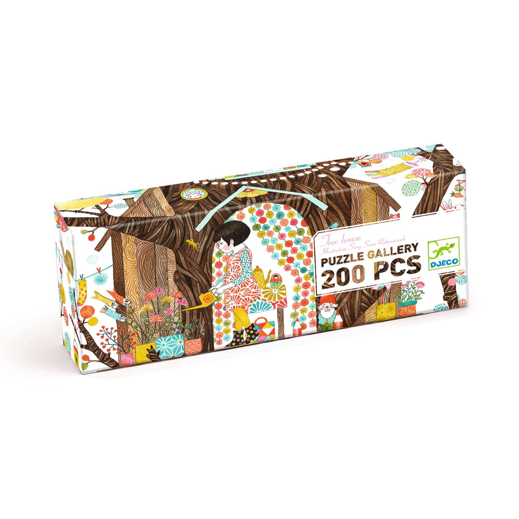 Tree house Puzzle gallery 200 pièces - Djeco