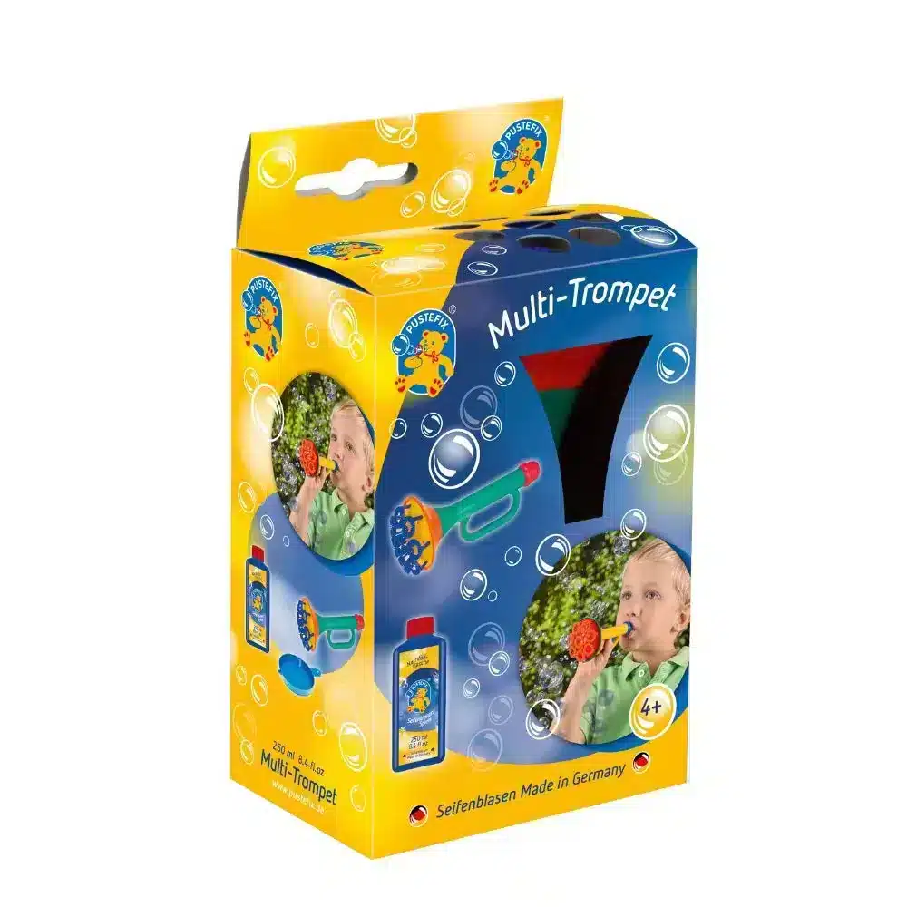 Trompette à bulles de savon - Pustefix