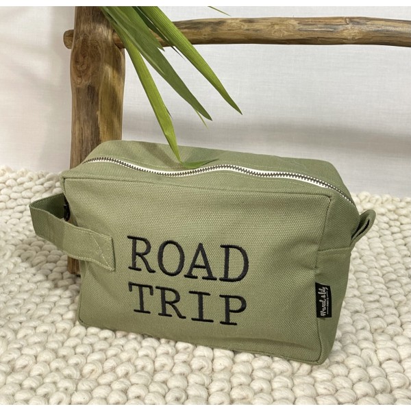 Trousse de toilette homme Tilleul Road trip - Marcel et Lily