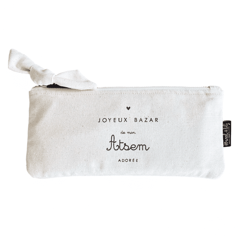 Trousse écru ATSEM - Marcel et Lily