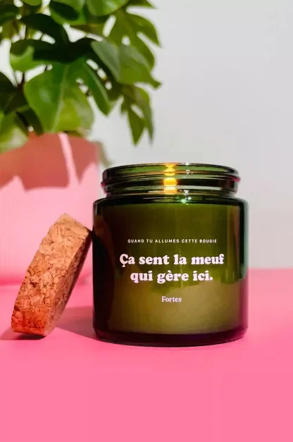 Tu gères meuf La Bougie Forêt Éternelle - Fortes