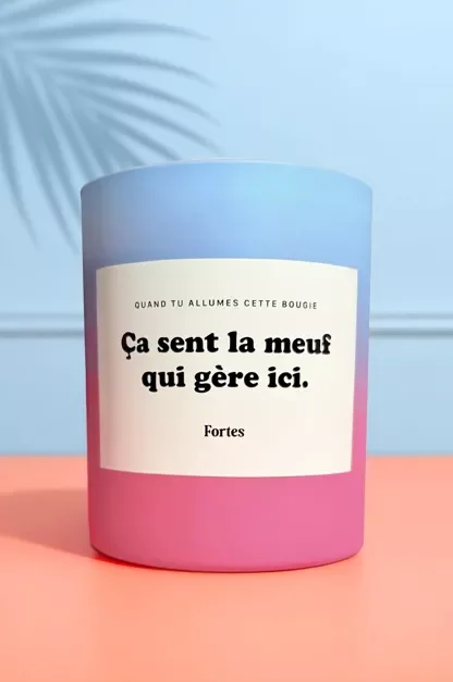 Tu gères meuf La Bougie Soir d'Été - Fortes