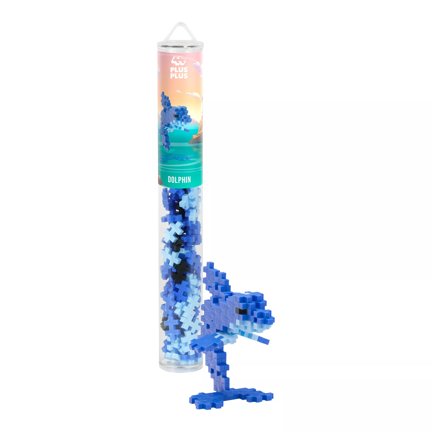 Tube Dauphin 100 pièces - Plus-Plus