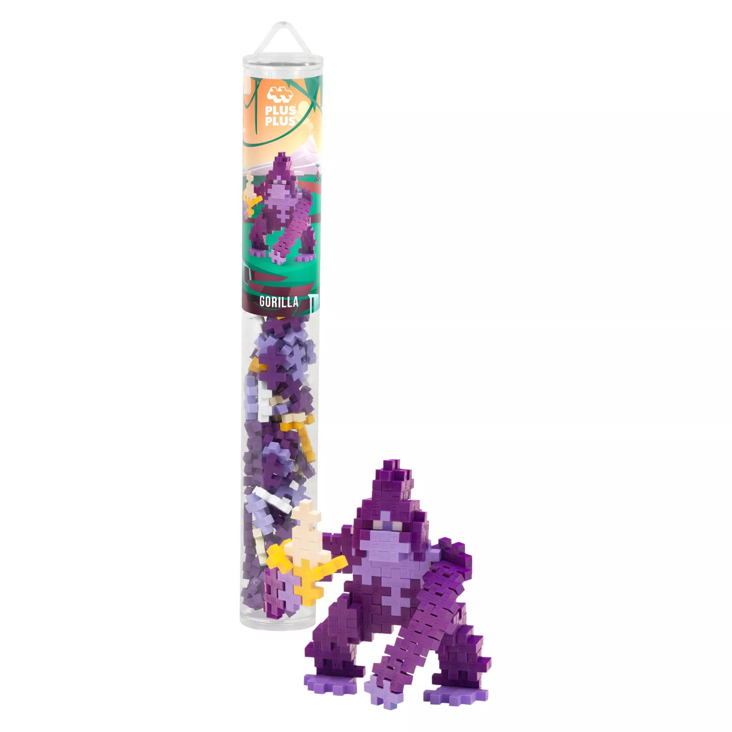 Tube Gorille 100 pièces - Plus-Plus