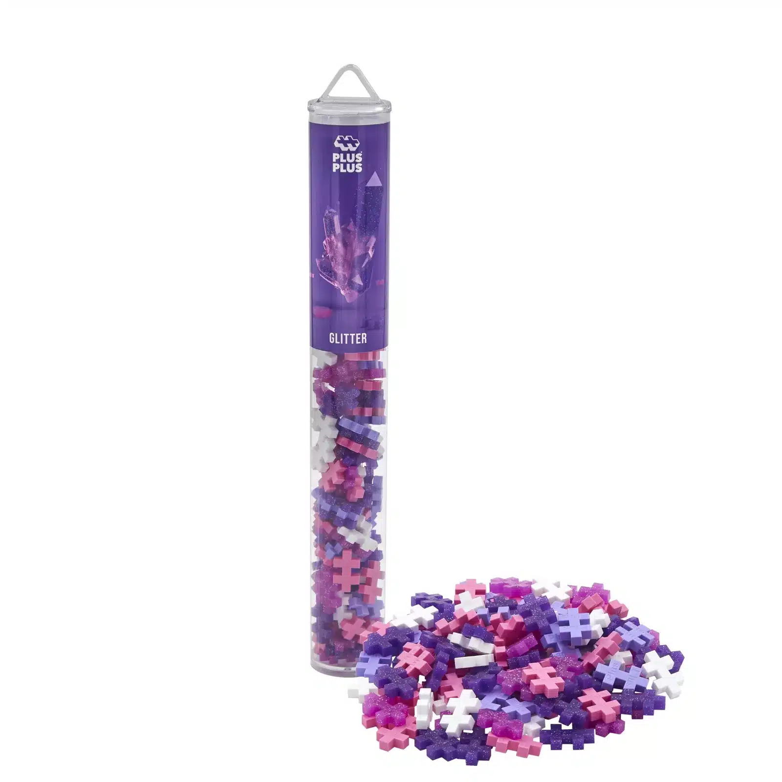 Tube Paillettes 100 pièces - Plus-Plus