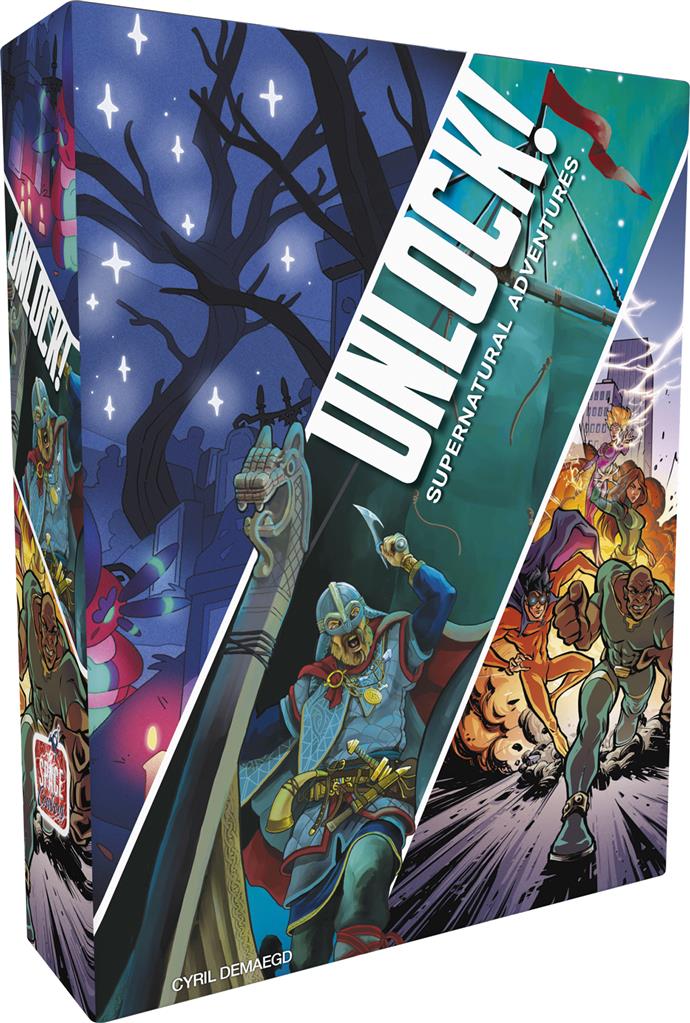 Unlock ! Supernatural adventures - Asmodée