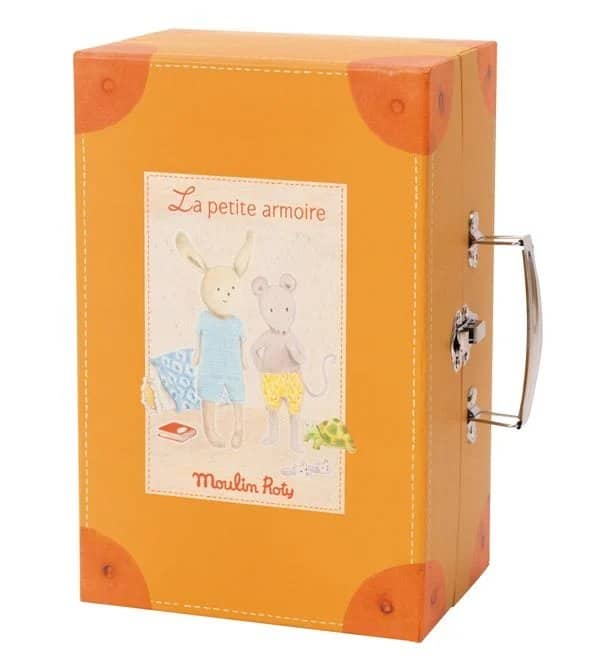 Valise la petite armoire La grande famille - Moulin Roty