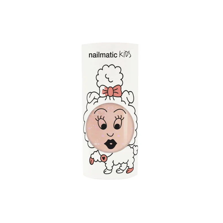 Vernis enfant à base d'eau Peachy Pêche pailleté - Nailmatic