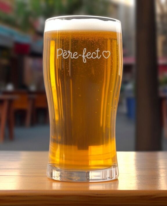 Verre à bière Père-fect - Monsieur TSHIRT