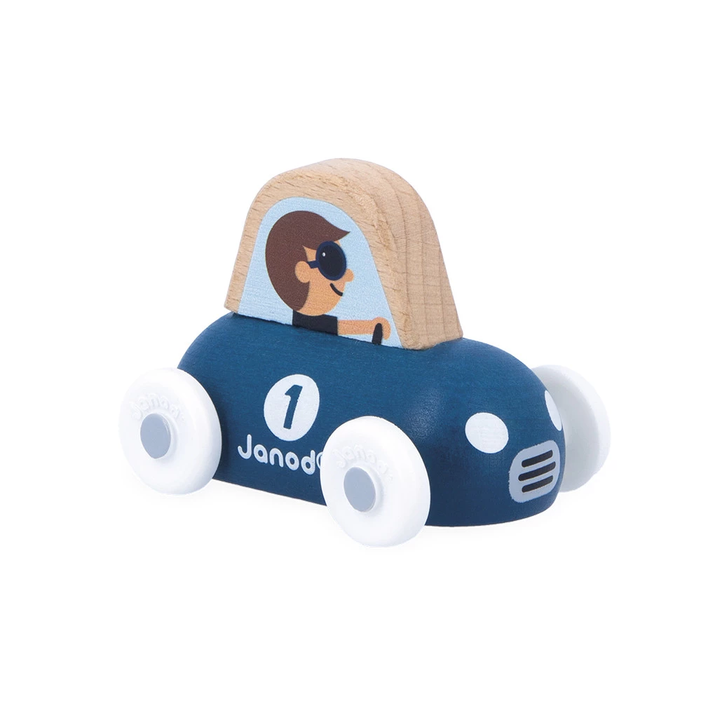 Voiture de sport en bois Vallée blanche Cross Roads - Janod