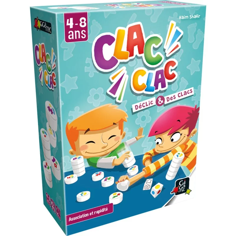 Jeu d'ambiance Clac clac - Gigamic