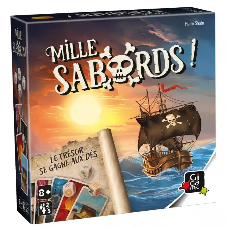 Jeu d'ambiance Mille sabords ! - Gigamic
