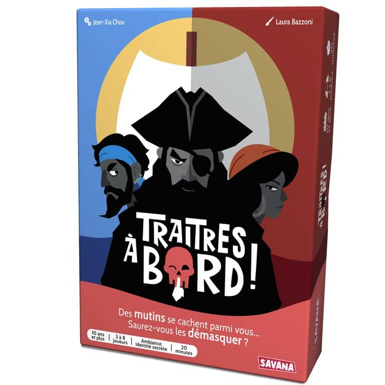 Jeu d'ambiance Traitres à bord - Blackrock games