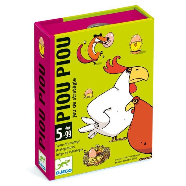 Jeu de cartes Piou Piou - Djeco