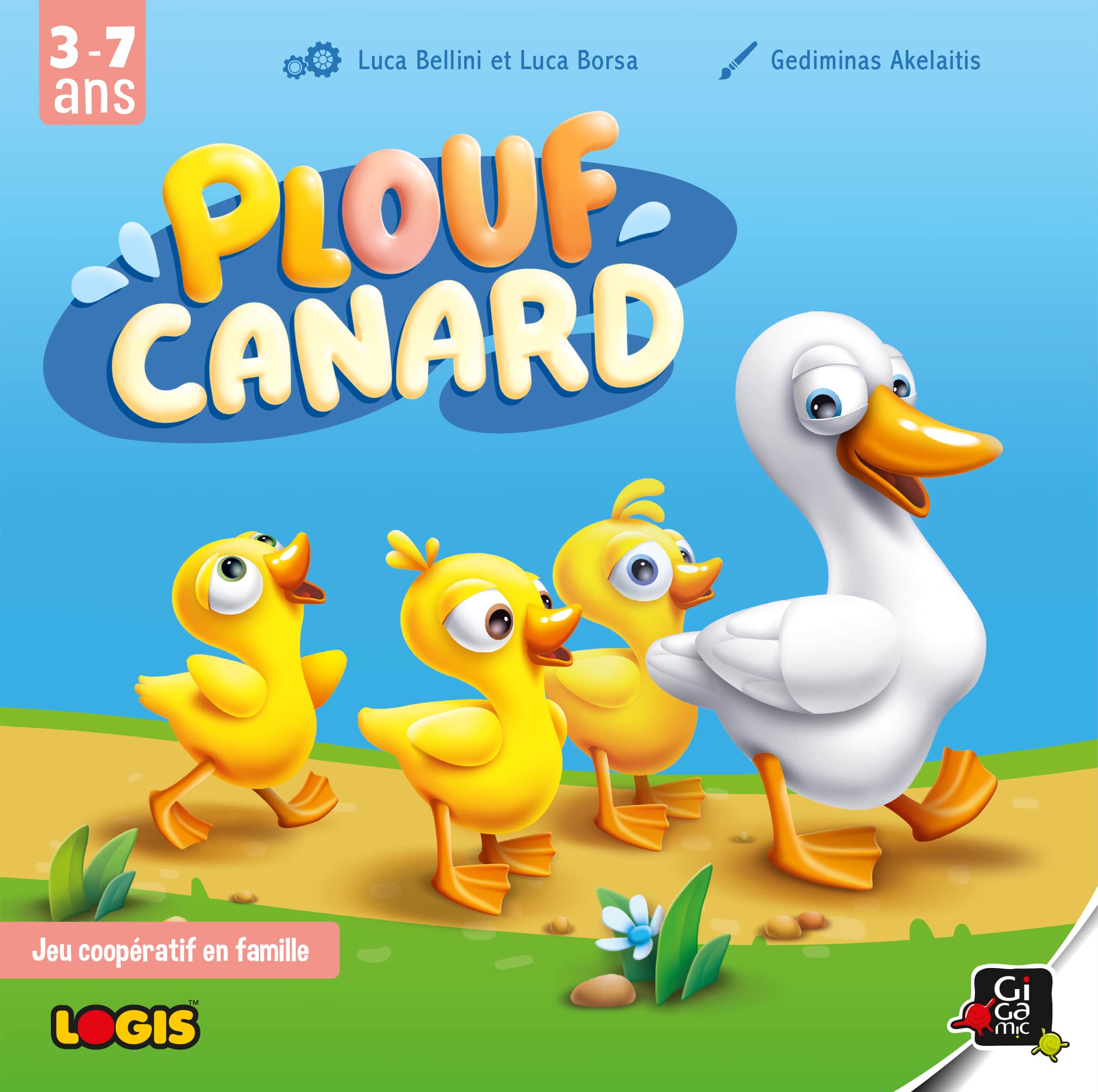 Jeu junior et famille Plouf canard - Gigamic