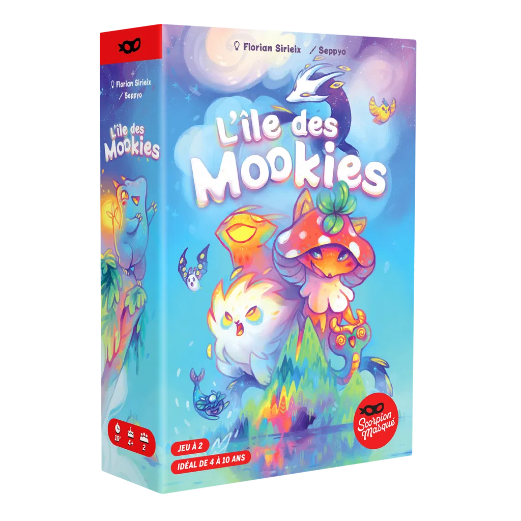 L'île des Mookies Jeu de société enfant - Blackrock Games