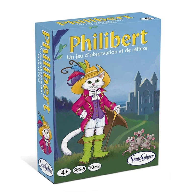 Philibert Jeu de cartes Observation et réflexe - Sentosphère