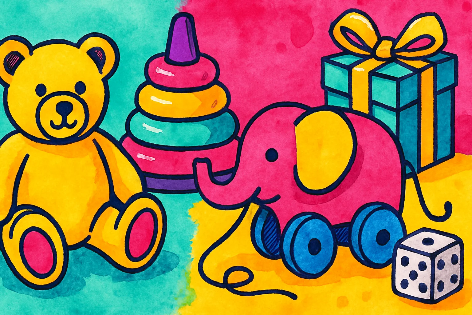 Idées cadeaux anniversaire 1 an de 30 à 50 €