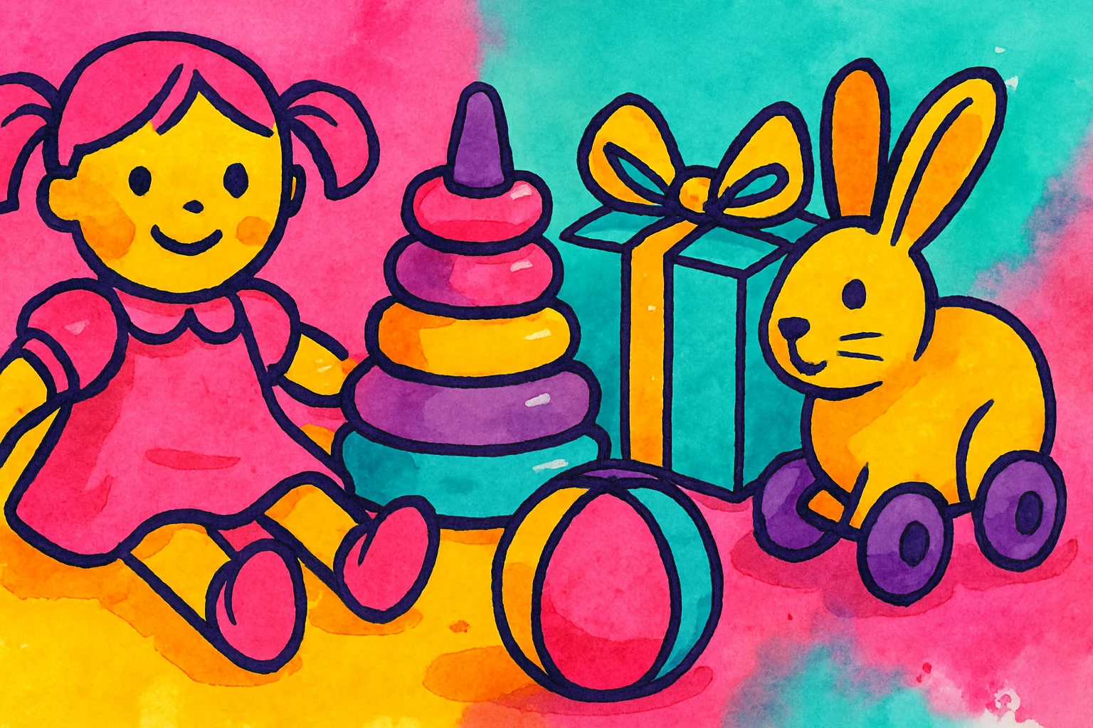 Idées cadeaux anniversaire fille 1 an de 30 à 50 €