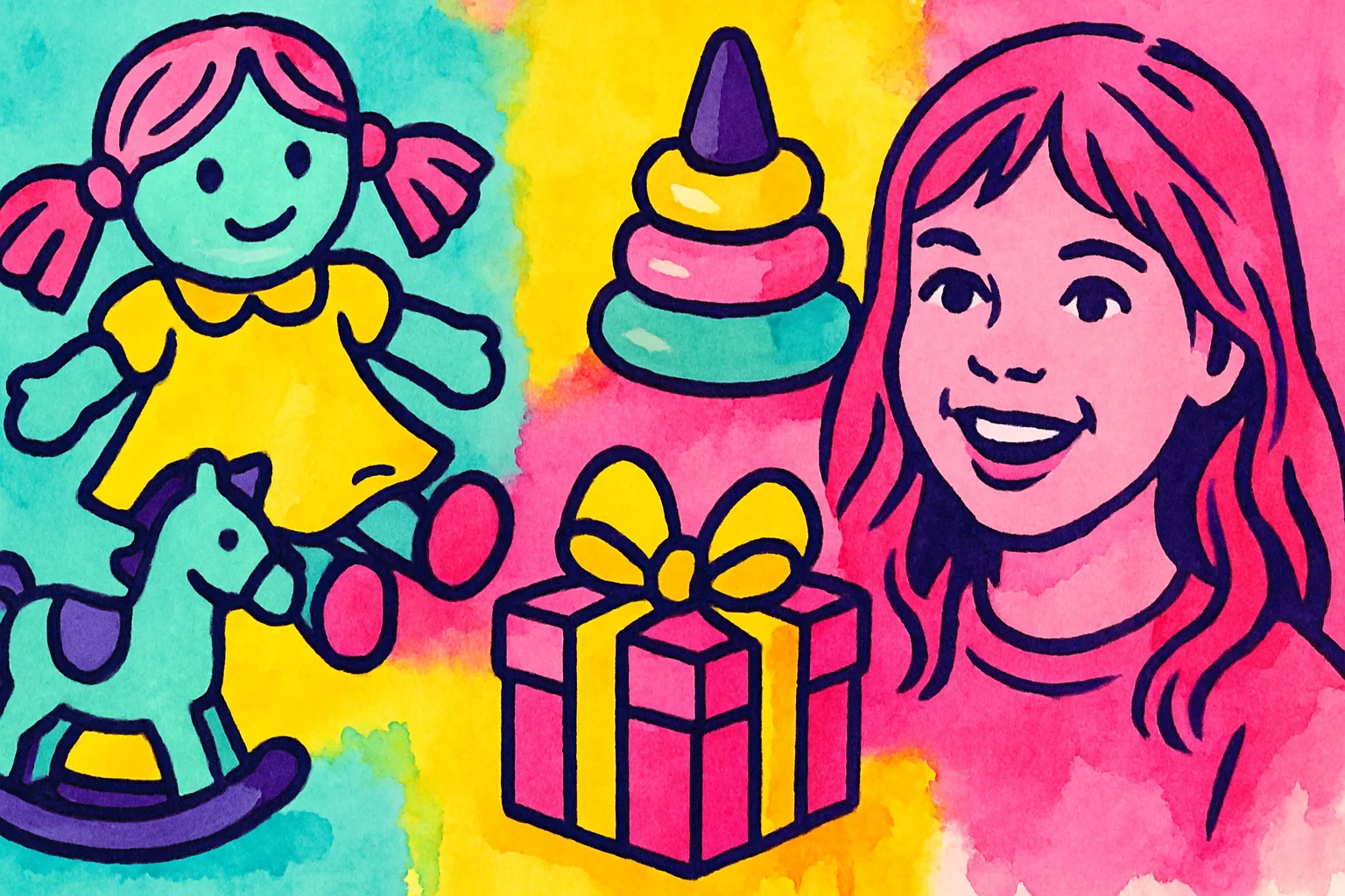 Idées cadeaux anniversaire fille 5 ans plus de 50 €