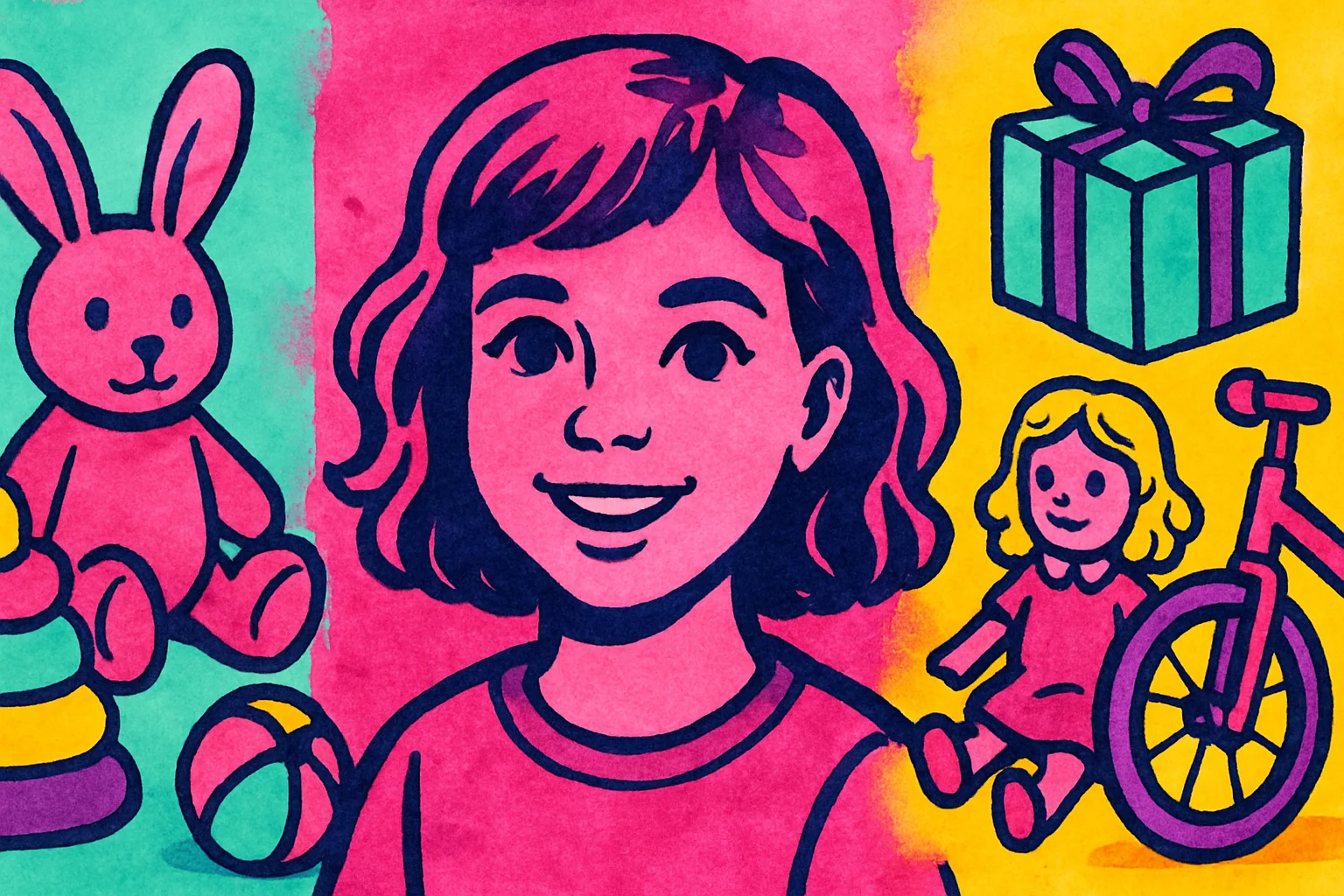 Idées cadeaux anniversaire fille 7 ans plus de 50 €