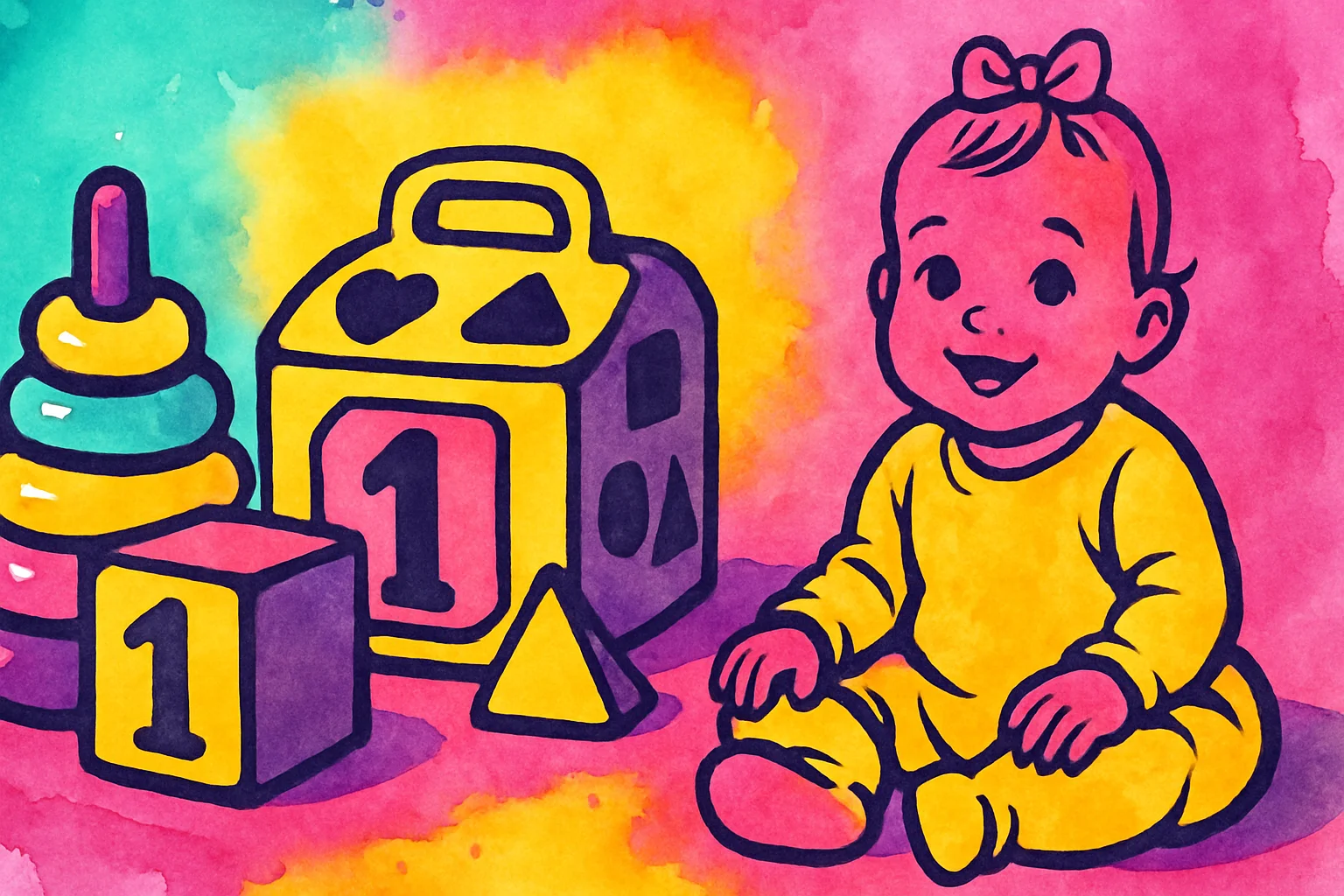 Idées cadeaux anniversaire jouet éducatif fille 1 an
